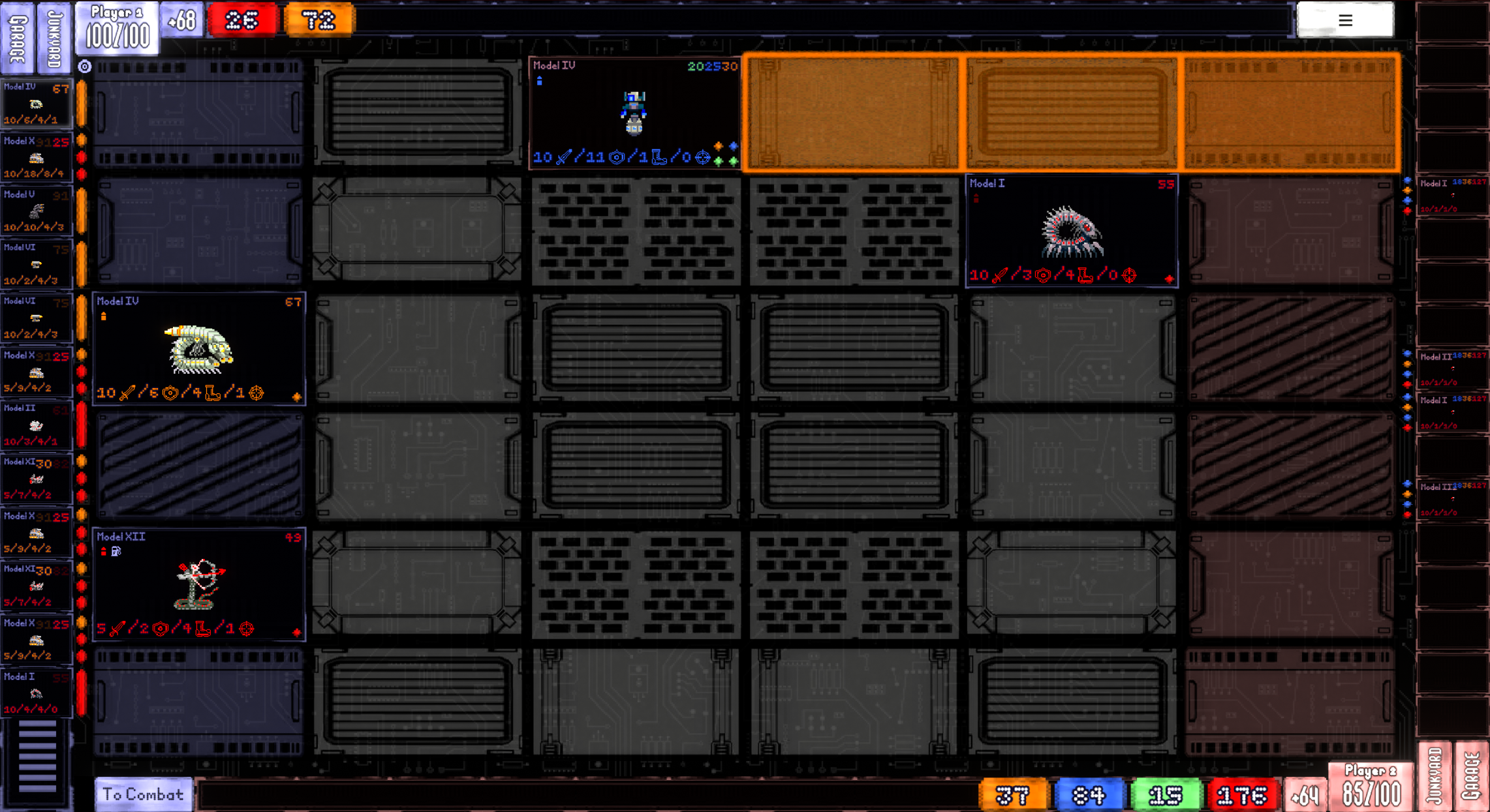 Lane-based combat with deployed units and positioning